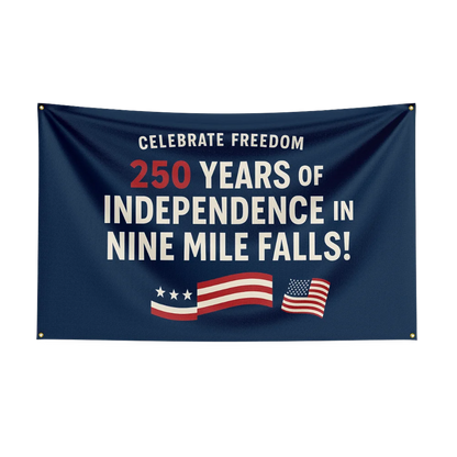 US 250th Anniversary 1776 2026 Semiquincentennial Flag, Independence