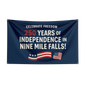 US 250th Anniversary 1776 2026 Semiquincentennial Flag, Independence