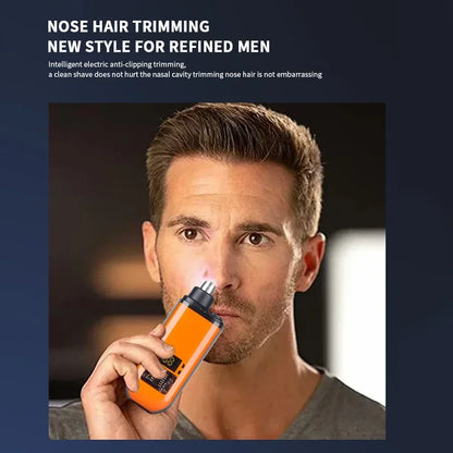 2 In 1 Electric Portable Ear And Nose Hair Trimmer