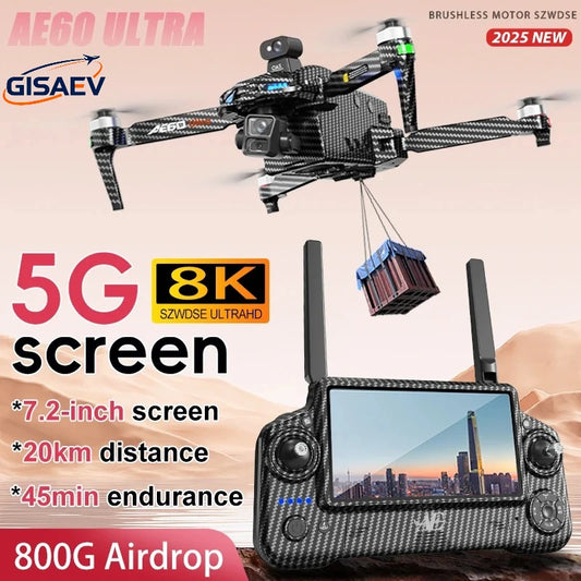 AE60 Ultra Professional Drone With 8K Camera GPS