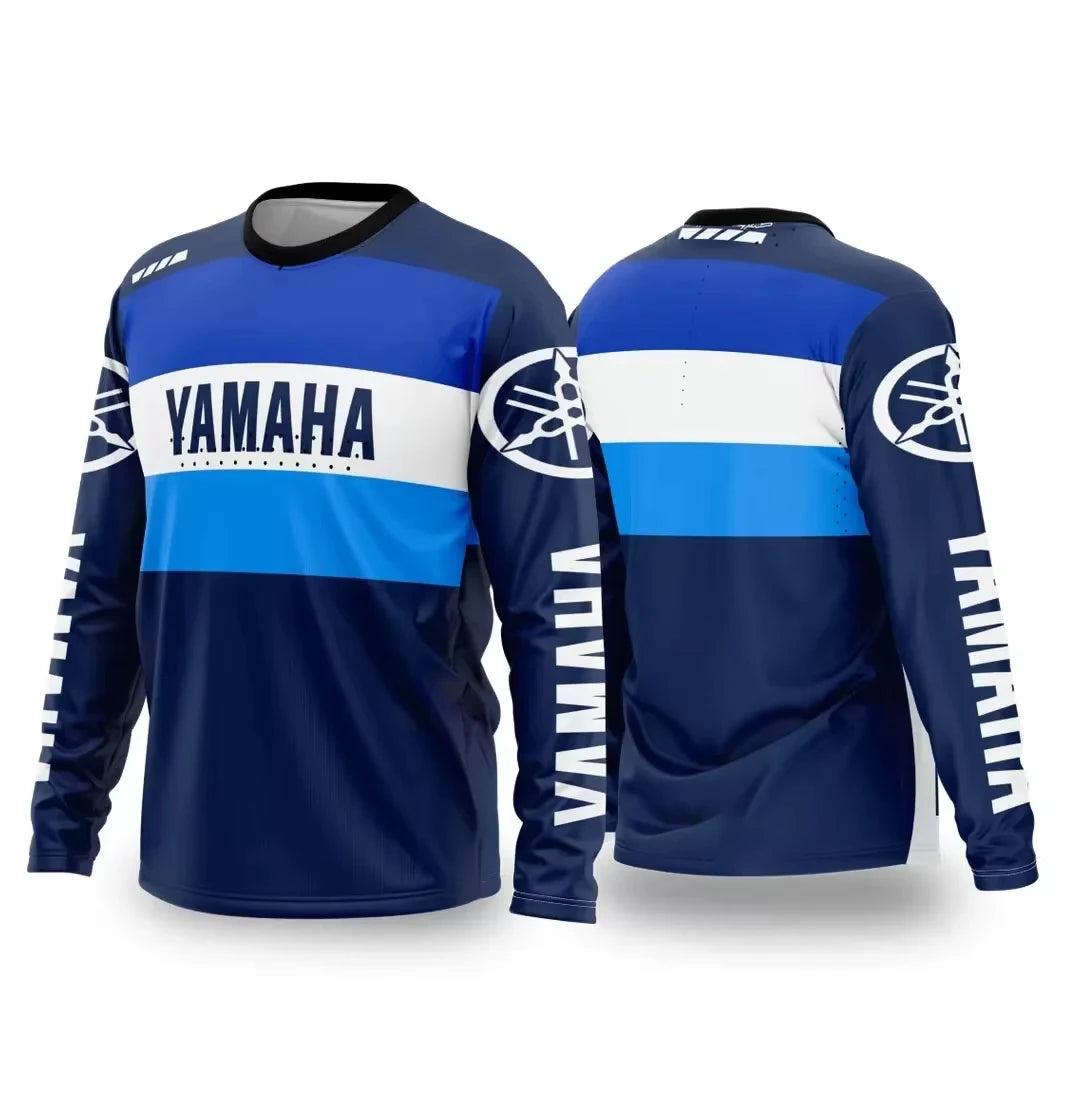 Summer YAMAHA Men Women Motorcycle Riding Suit