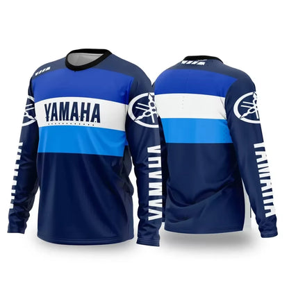 Summer YAMAHA Men Women Motorcycle Riding Suit