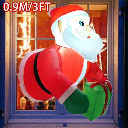 1pc Christmas Decoration Inflatable Toy Gift Snowman 