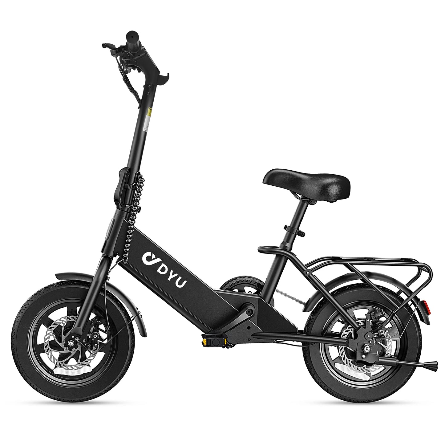 DYU C3 14 inch Electric Bicycle Peak 500W Motor 36V7.8AH Lithium Battery Electric Bike , city E-bike
