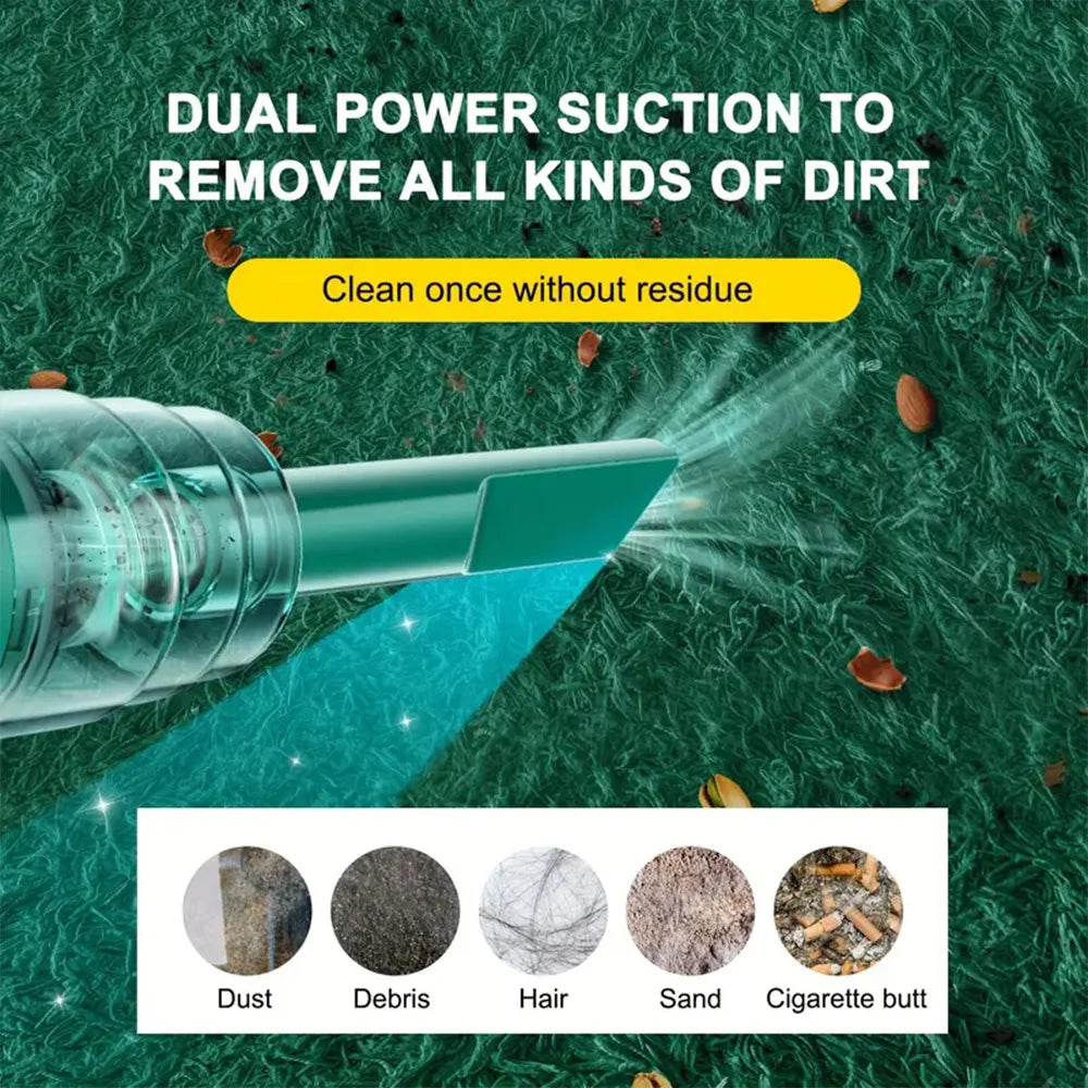 Small household vacuum cleaner, 5000Pa suction,