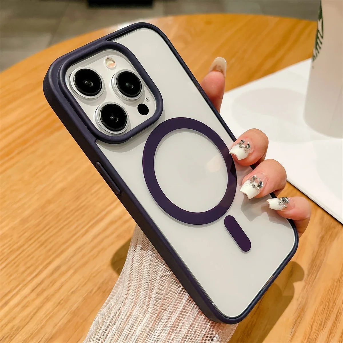 Luxury Shockproof Magsafe Wireless Charge Case