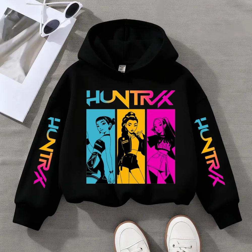 2025 Fall and Winter New Cute Fashion Hoodie KPOP Demon Hunters