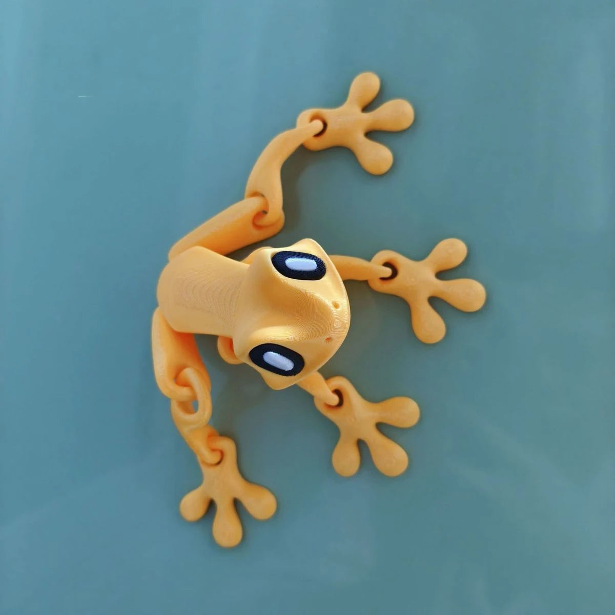 3D Printing Simulation Tree Frog Joint Movable Frog