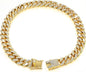 Luxury Cuban Link Cat Necklace Jewelry Rhinestone Collar Cat