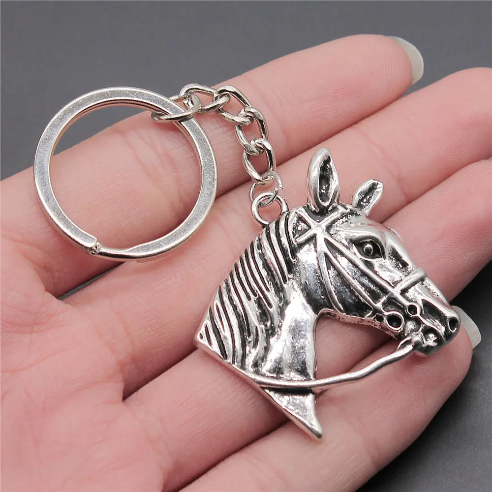 1 Piece Horseshoe Horse Head Charms Handmade