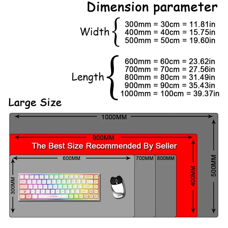 Mouse Pad sakura landscape desk accessories Mat Gamer