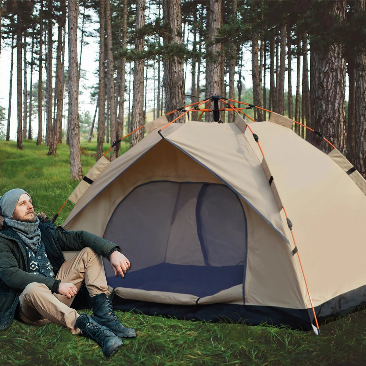 Outdoor Automatic Quick-opening Tent Automatic