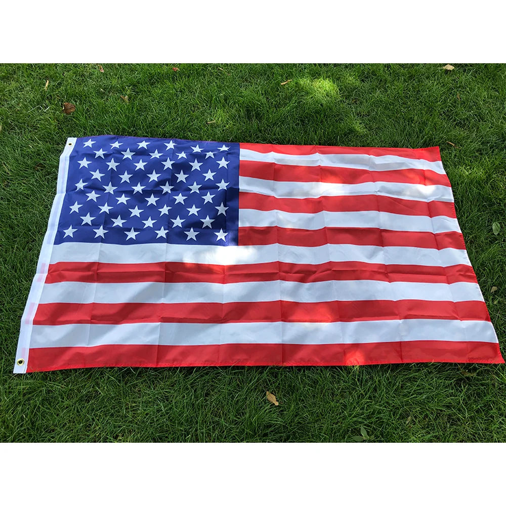 TIKI flag us flag 90X150CM High Quality Double Sided Printed