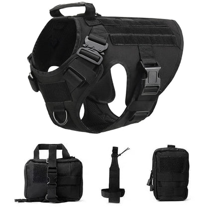 Tactical Military Vest Pet German Shepherd Golden Retriever