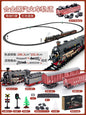 Add Water and Spray Smoke Train Model Steam Locomotive Alloy