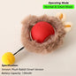 Dog Cat Interactive Ball Toy Automatic Rolling Ball Faux Tail