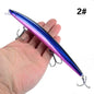 16 Colors 18cm 24g Minnow Fishing Lure Laser Crankbait