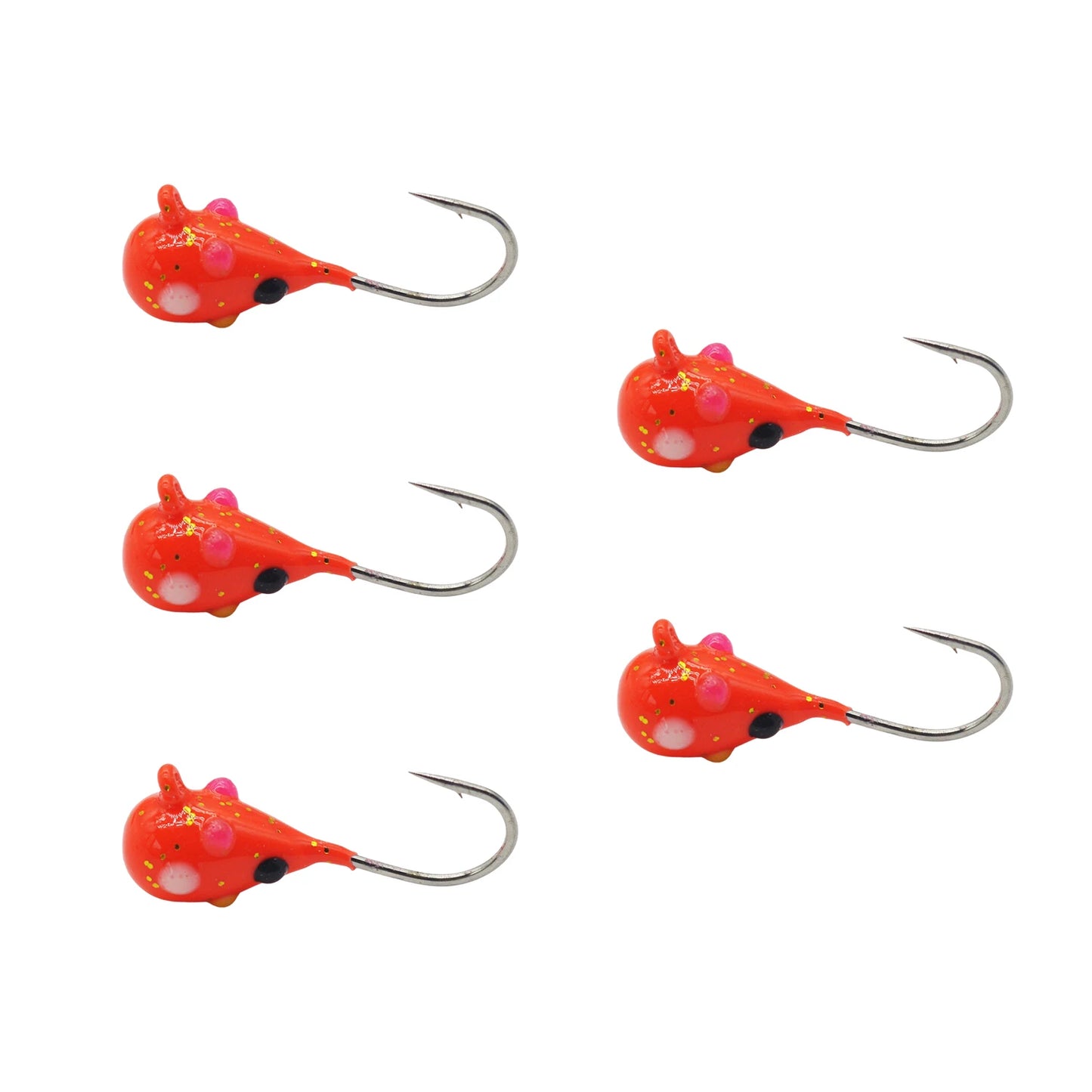 Tungsten Ice Jigs Glow Tungsten Ice Fishing Lure Jigs