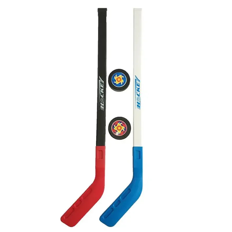 One Set Ice Hockey Clubs And Ball For Kids