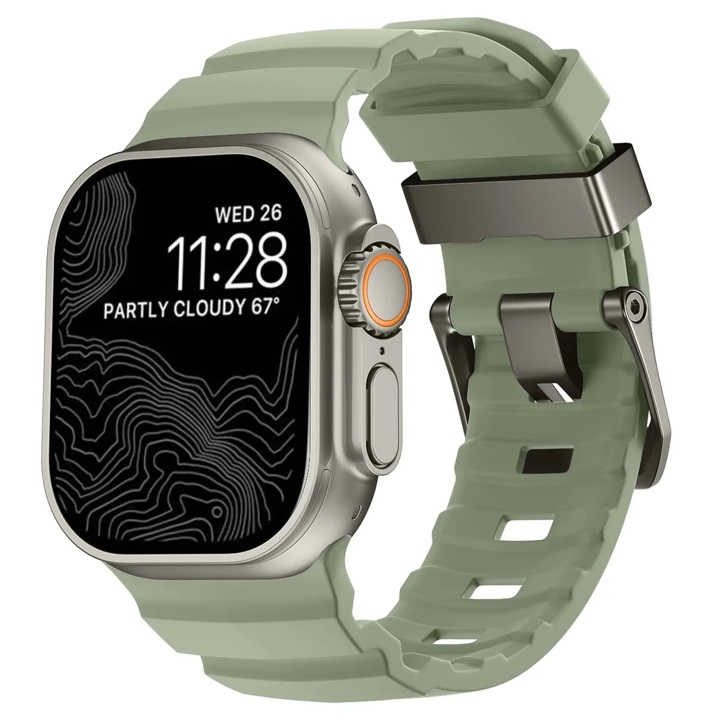 Trail Silicone Band for Apple Watch Ultra