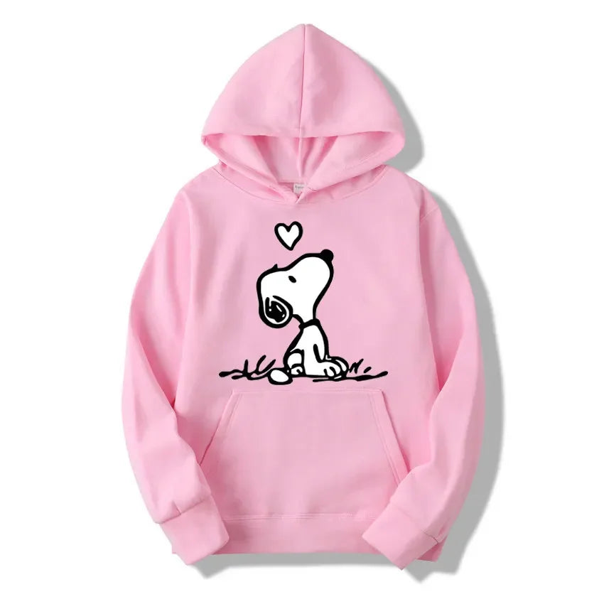 American Cartoon Comics Snoopy Hoodie Women Man