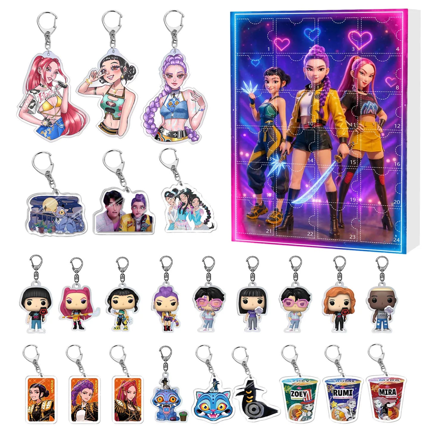New Kpop Demon Hunters Advent Calendar K Pop Demon HunterS