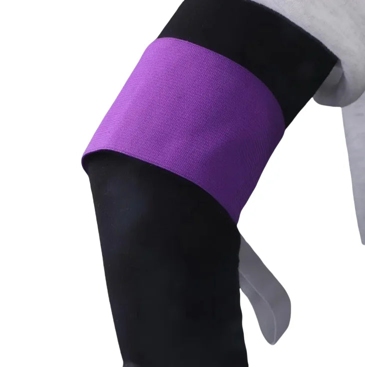 Non-slip Football Captain Armband Elasticity Visibility Sports Arm Band 15 Colors Available Professional Soccer Armbands