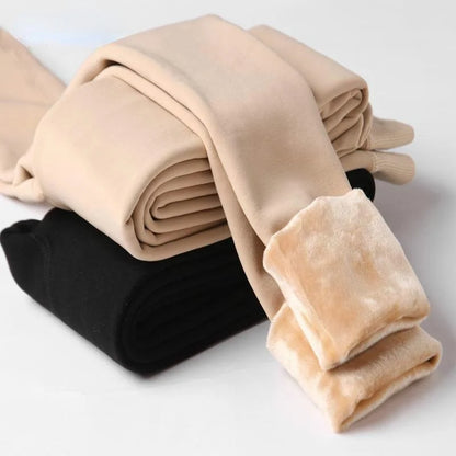 Winter Leggings For Women Warm Leggins Solid Color