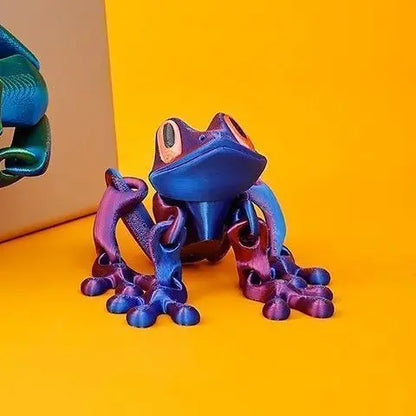 3D Printing Simulation Tree Frog Joint Movable Frog