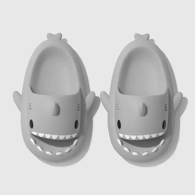 Men Shark Slippers Summer Women Slides Home Bathroom Flip