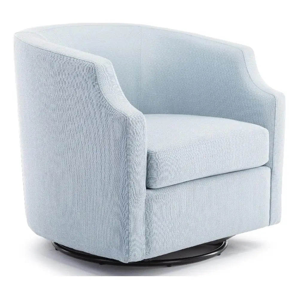 Polyester Fabric Swivel/Rocker Barrel Accent