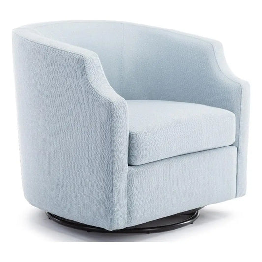 Polyester Fabric Swivel/Rocker Barrel Accent