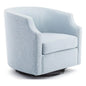 Polyester Fabric Swivel/Rocker Barrel Accent
