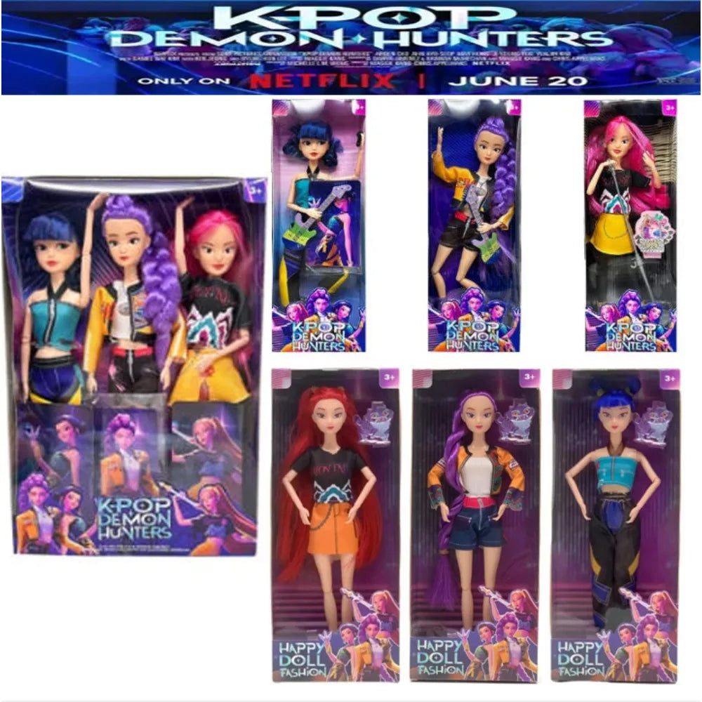2025 New anime KPop Devil Hunter Doll Vinyl toy