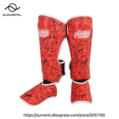 Shin Guards Kickboxing Muay Thai Leg Instep Protection Pads Men