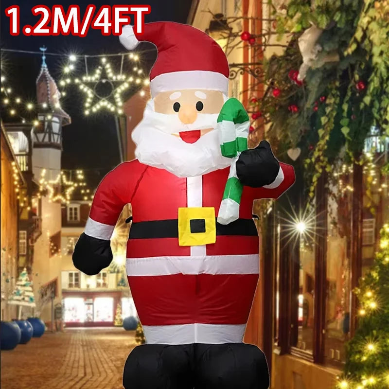 1pc Christmas Decoration Inflatable Toy Gift Snowman 