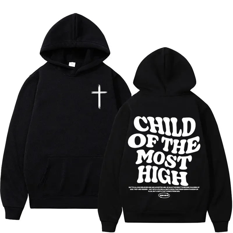 Harajuku Aesthetic Christian Jesus Church Hoodie Bible Verse