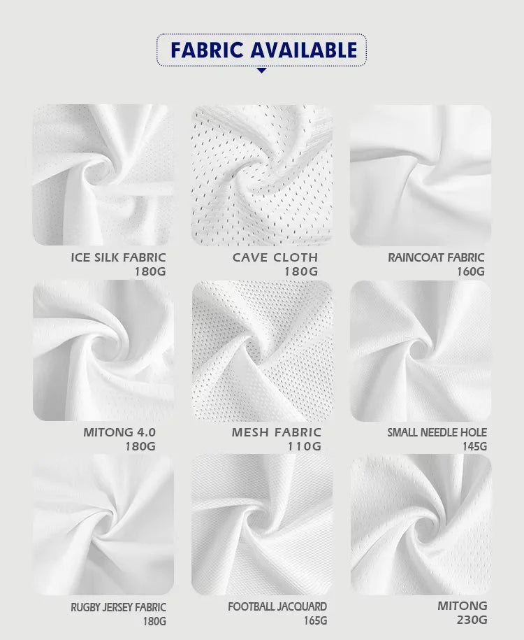 Men's Football Soccer Jersey - Breathable Athletic Sports Shirt Team