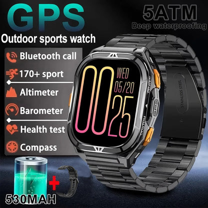 2025 New GPS Track Smart Watch Men
