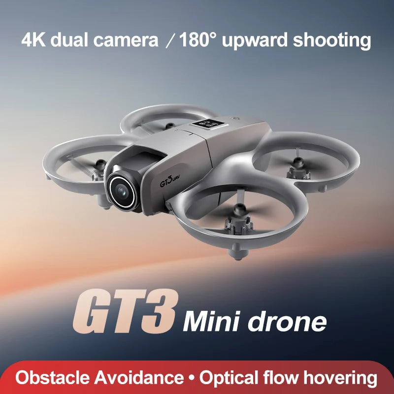GT3 GPS Drone with 8K HD Dual Camera 180°