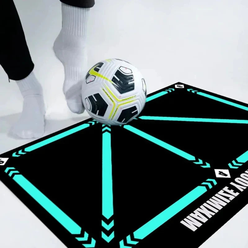 90cm Football Training Mat Durable Non Slip
