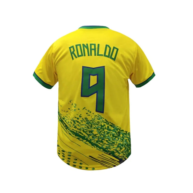 Men's Soccer Jersey Shirts Flag Polka Dot Pattern