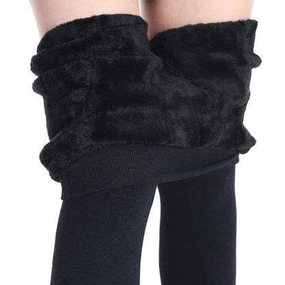 Winter Leggings For Women Warm Leggins Solid Color