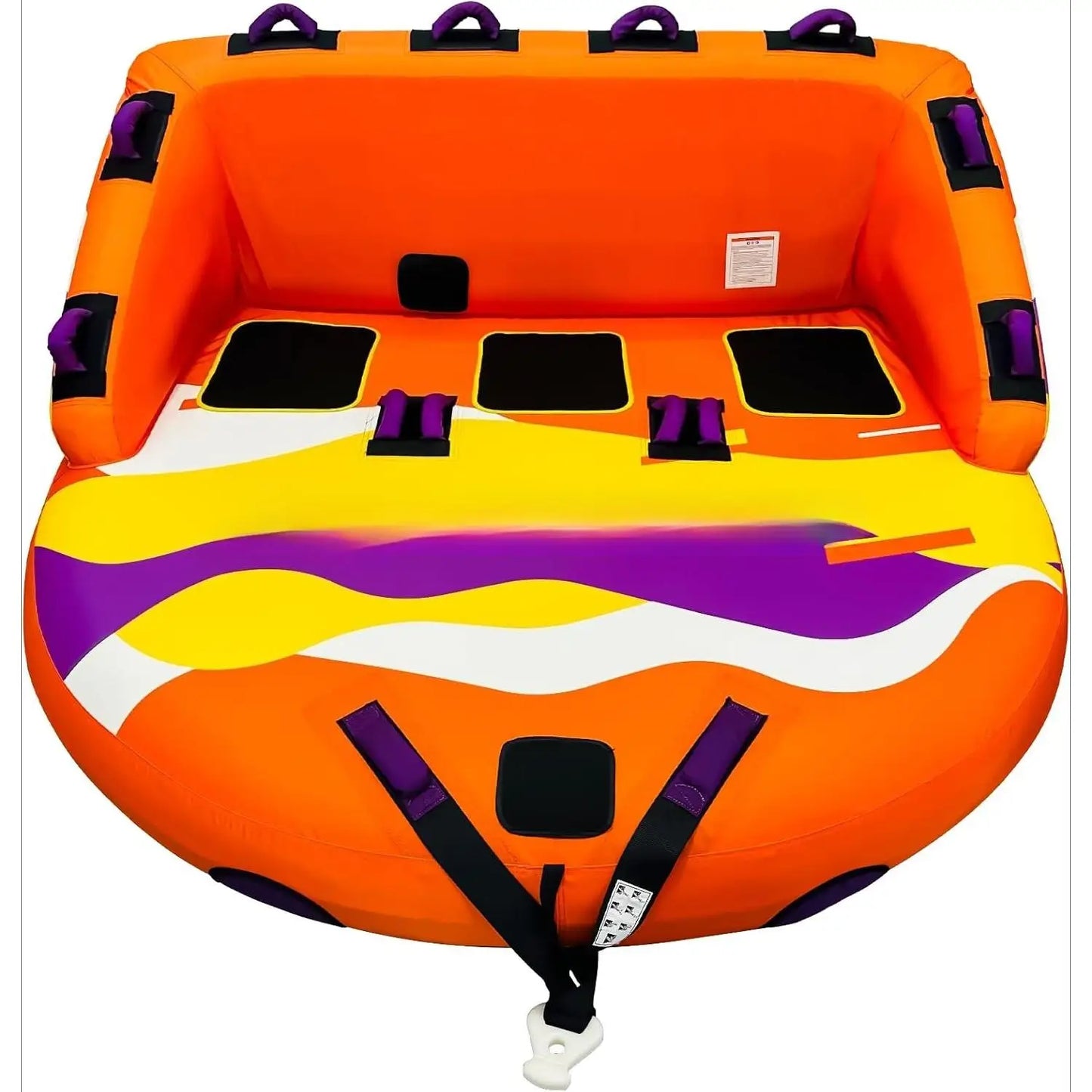 Inflatable Water Towable Tube for Boats Heavy-Duty 1-3 RideRS