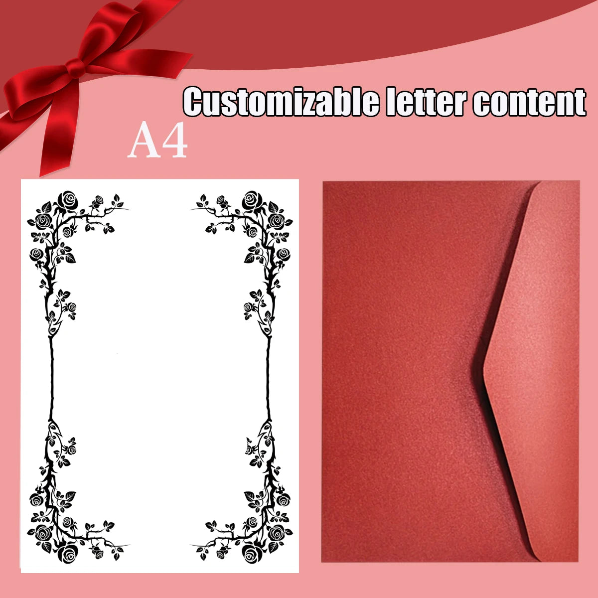 DIY Custom envelopes letter, Valentine's Day letter customization,