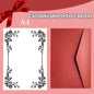 DIY Custom envelopes letter, Valentine's Day letter customization,