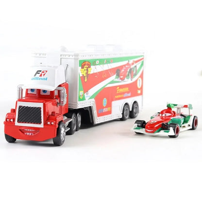 Disney Pixar Cars And Trucks Toy Set The King Cruz