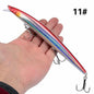 16 Colors 18cm 24g Minnow Fishing Lure Laser Crankbait