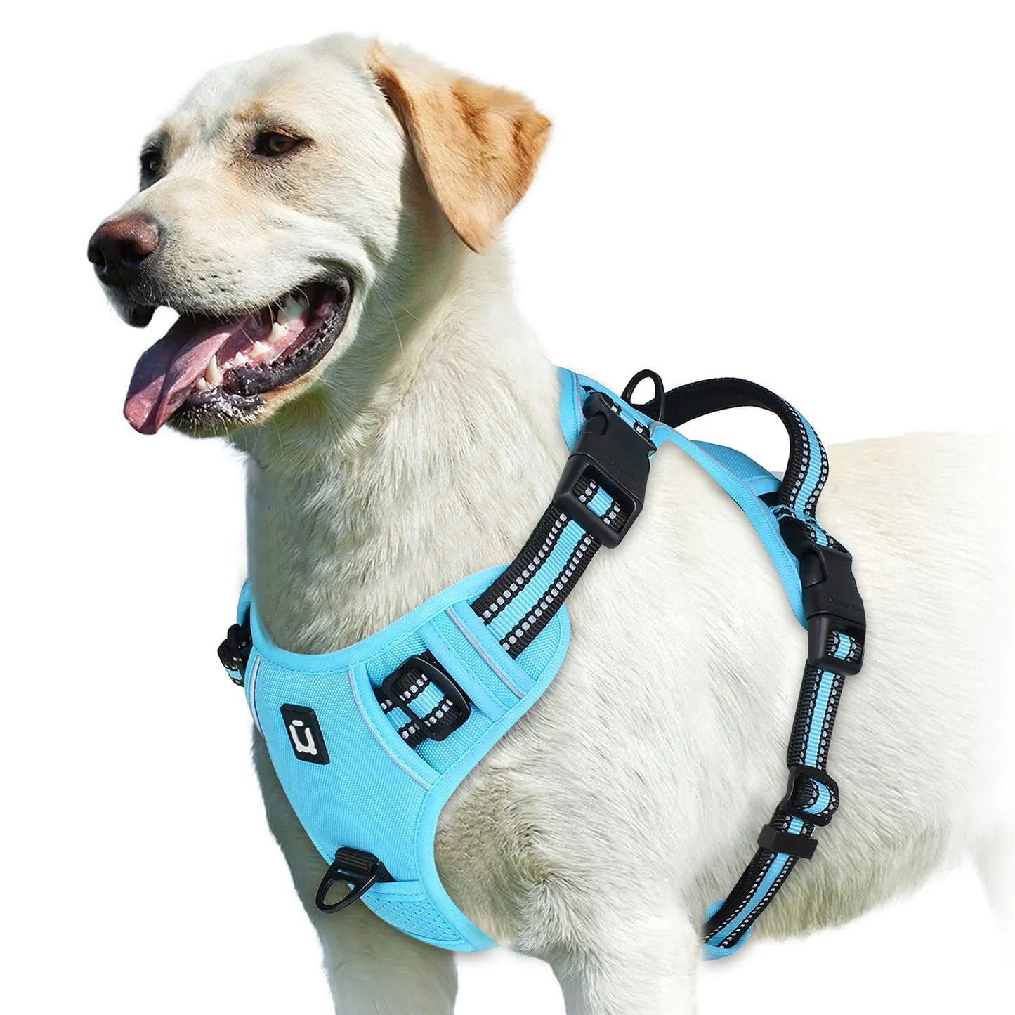 No Pull Dog Harness, Adjustable Soft Padded