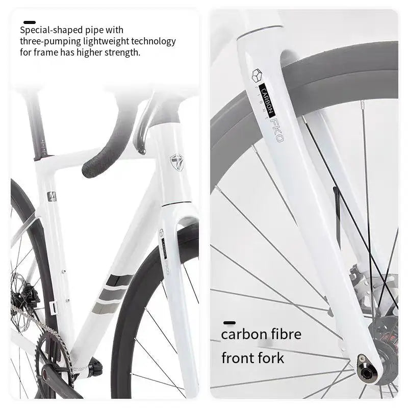 C6 Aluminum Alloy Road Bicycle Oil Brake Carbon Fiber Front Fork